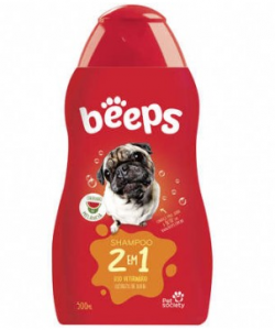 Shampoo Pet Society Beeps 2 em 1 - 500ml